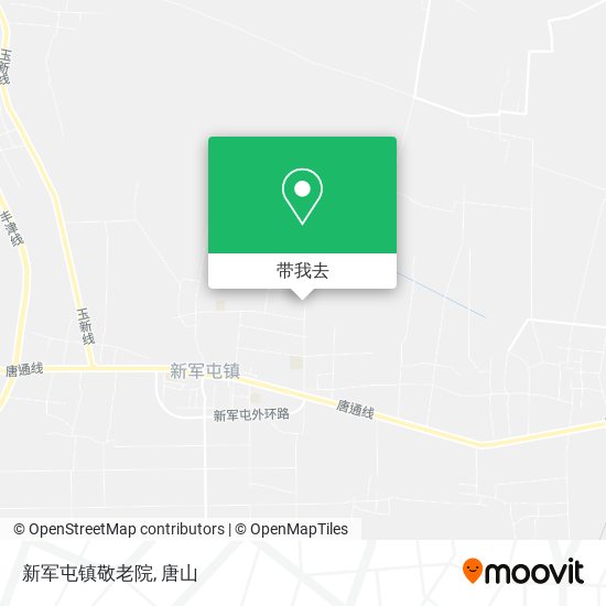 新军屯镇敬老院地图
