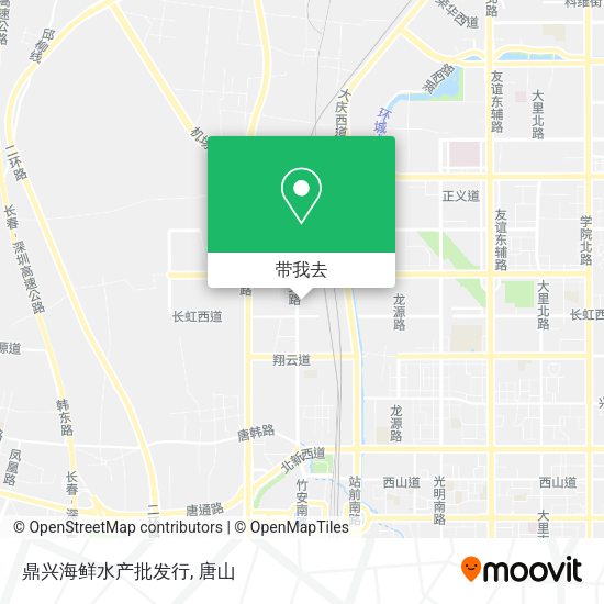 鼎兴海鲜水产批发行地图