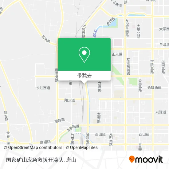 国家矿山应急救援开滦队地图