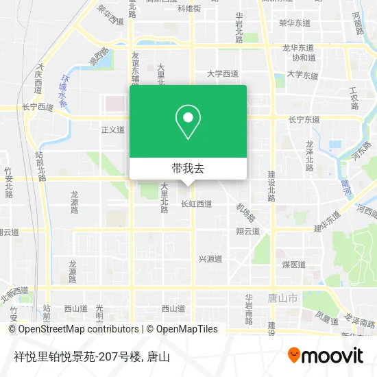 祥悦里铂悦景苑-207号楼地图