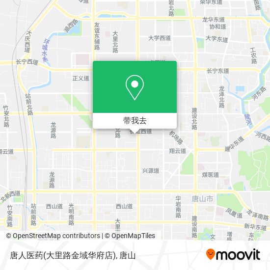 唐人医药(大里路金域华府店)地图