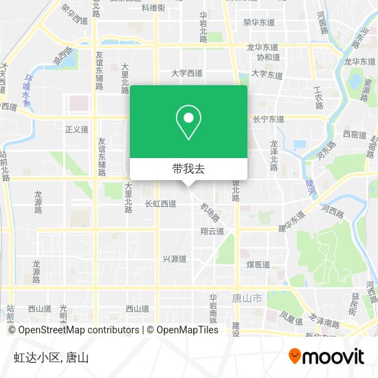 虹达小区地图