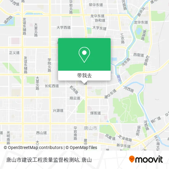 唐山市建设工程质量监督检测站地图