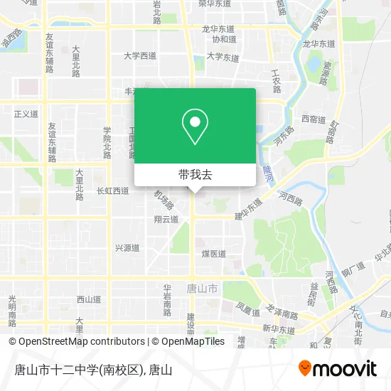 唐山市十二中学(南校区)地图