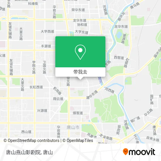 唐山燕山影剧院地图