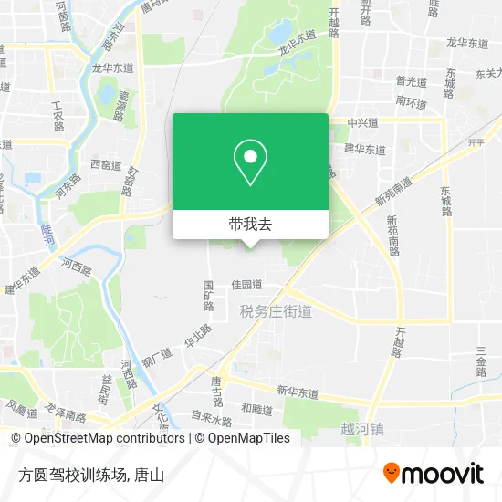 方圆驾校训练场地图