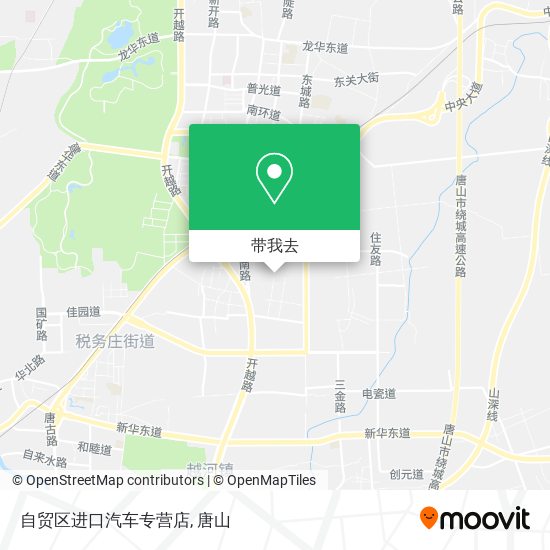 自贸区进口汽车专营店地图