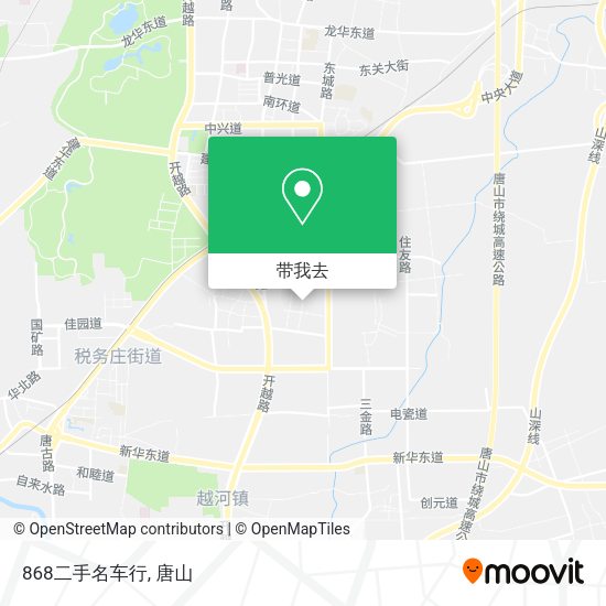868二手名车行地图