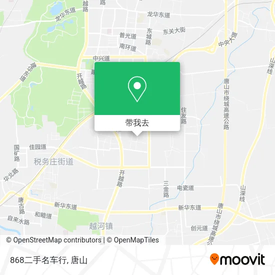 868二手名车行地图