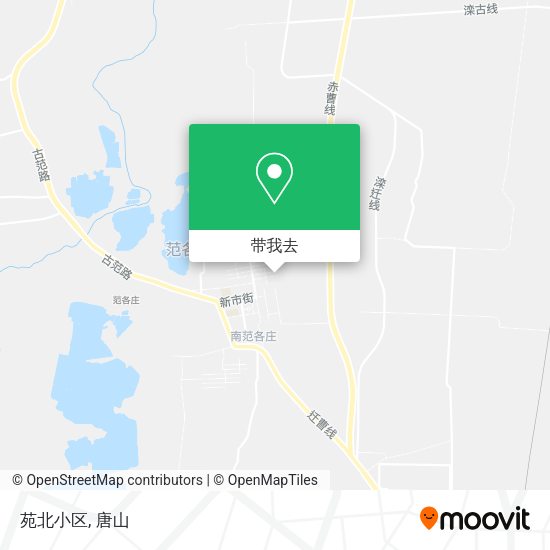 苑北小区地图