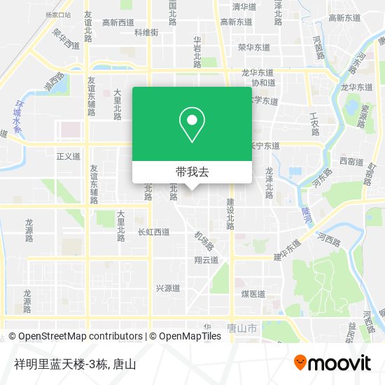 祥明里蓝天楼-3栋地图