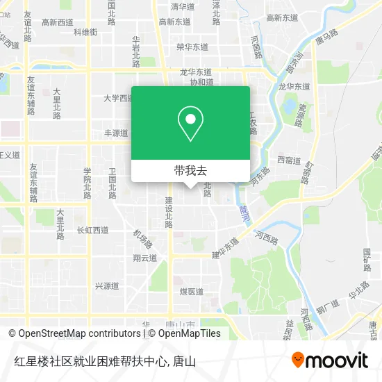 红星楼社区就业困难帮扶中心地图