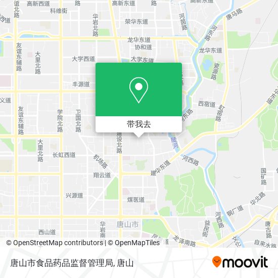 唐山市食品药品监督管理局地图