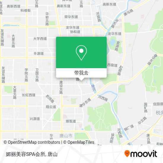 媚丽美容SPA会所地图