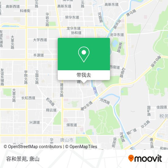 容和景苑地图