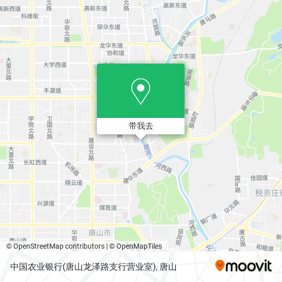 中国农业银行(唐山龙泽路支行营业室)地图
