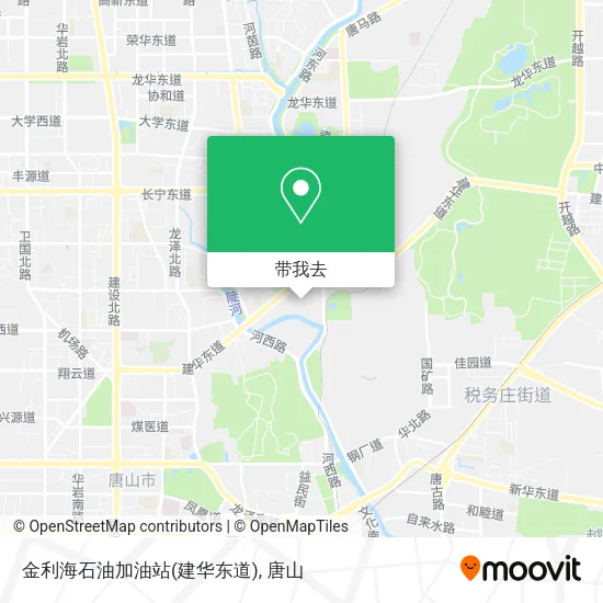 金利海石油加油站(建华东道)地图
