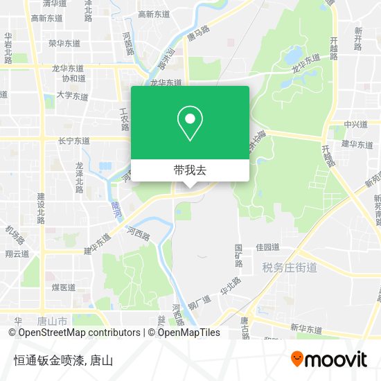 恒通钣金喷漆地图