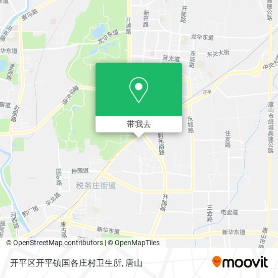 开平区开平镇国各庄村卫生所地图