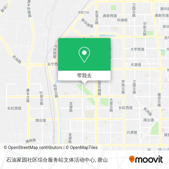 石油家园社区综合服务站文体活动中心地图