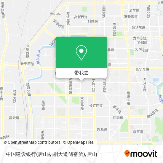 中国建设银行(唐山梧桐大道储蓄所)地图