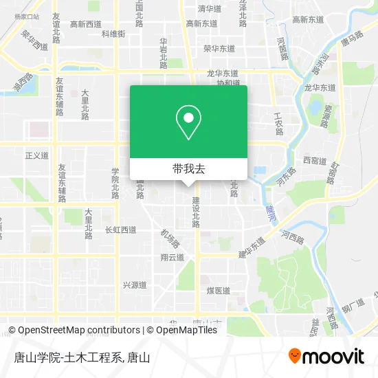 唐山学院-土木工程系地图
