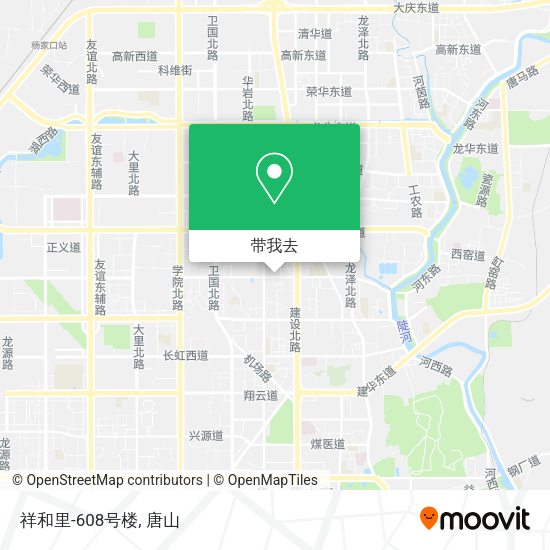 祥和里-608号楼地图
