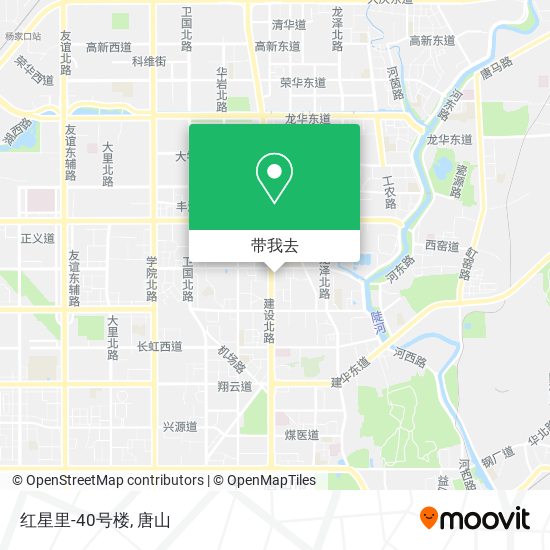 红星里-40号楼地图