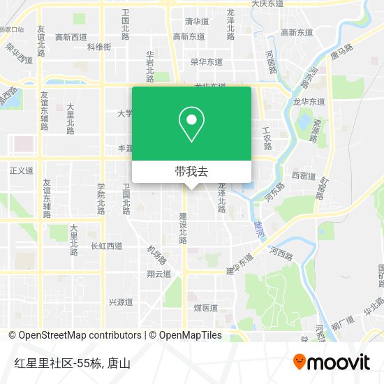 红星里社区-55栋地图