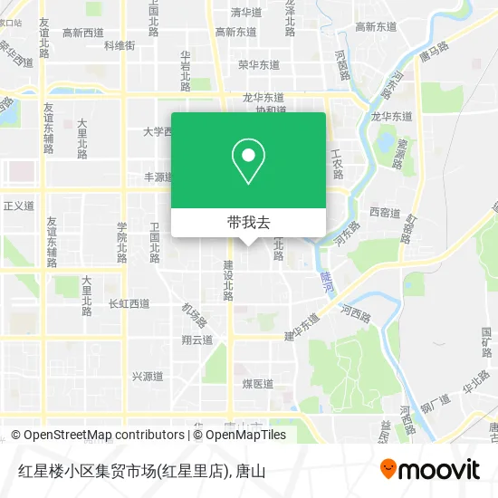红星楼小区集贸市场(红星里店)地图