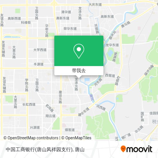 中国工商银行(唐山凤祥园支行)地图
