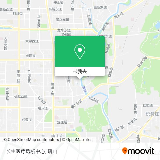 长生医疗透析中心地图