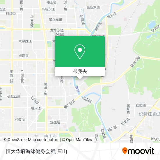 恒大华府游泳健身会所地图