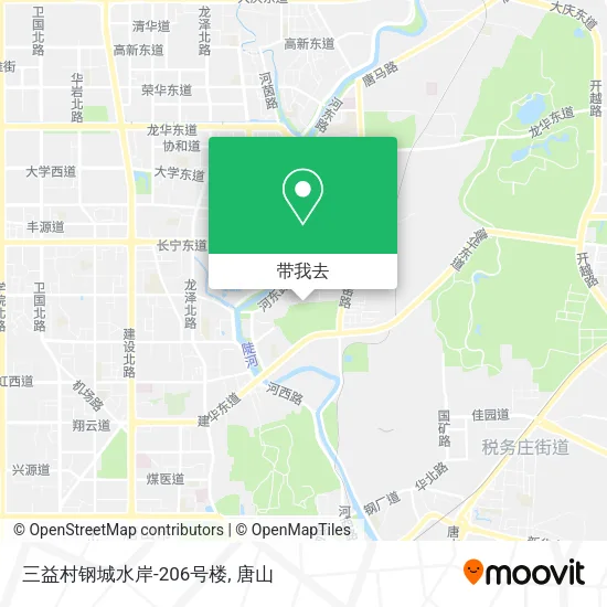 三益村钢城水岸-206号楼地图