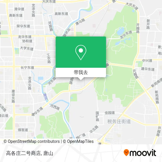 高各庄二号商店地图