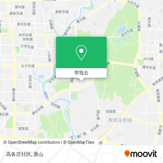 高各庄社区地图