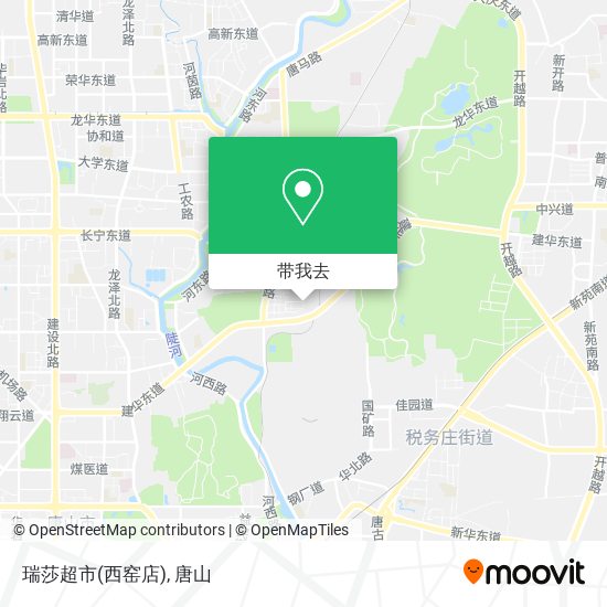 瑞莎超市(西窑店)地图