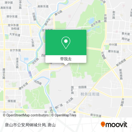 唐山市公安局钢城分局地图