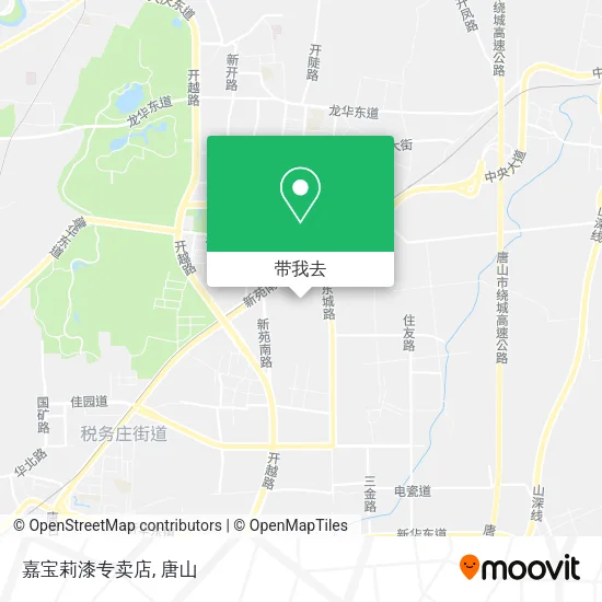 嘉宝莉漆专卖店地图