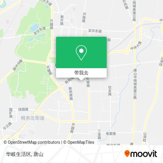 华岐生活区地图