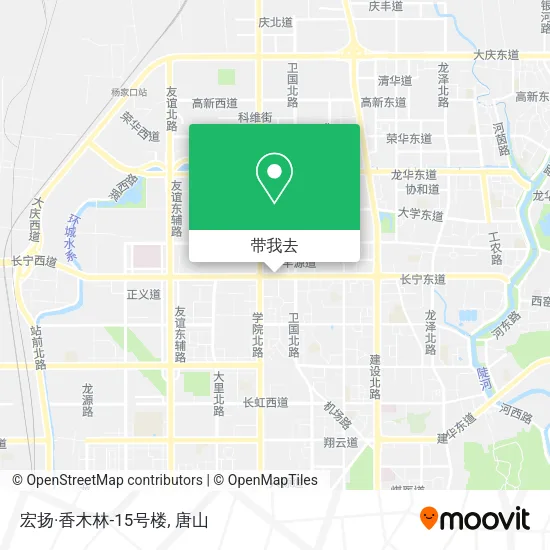 宏扬·香木林-15号楼地图
