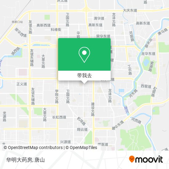 华明大药房地图