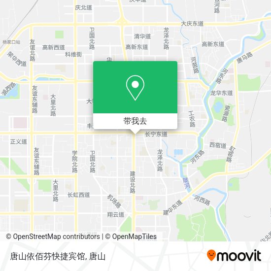 唐山依佰芬快捷宾馆地图