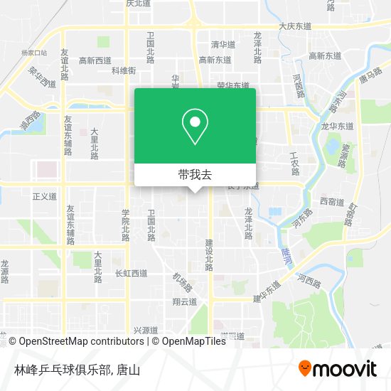 林峰乒乓球俱乐部地图