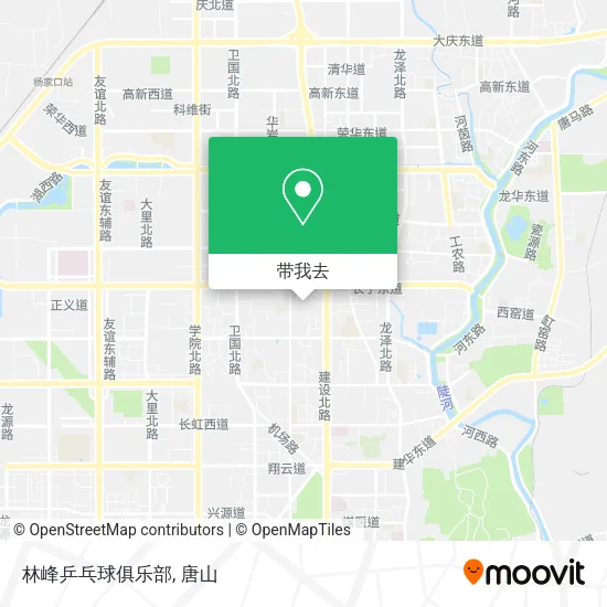 林峰乒乓球俱乐部地图
