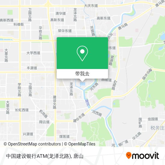 中国建设银行ATM(龙泽北路)地图