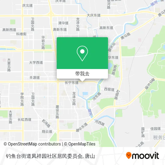 钓鱼台街道凤祥园社区居民委员会地图