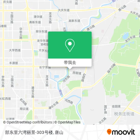 部东里六湾丽景-303号楼地图