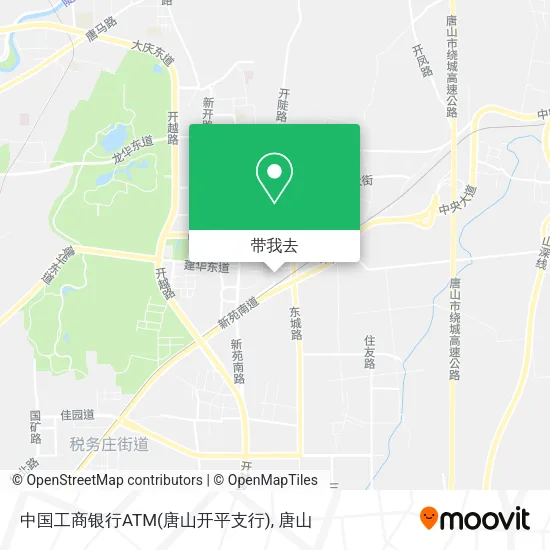 中国工商银行ATM(唐山开平支行)地图