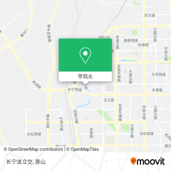 长宁道立交地图